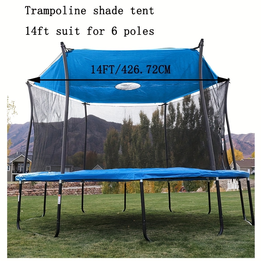 14 ft trampoline shade cover best sale