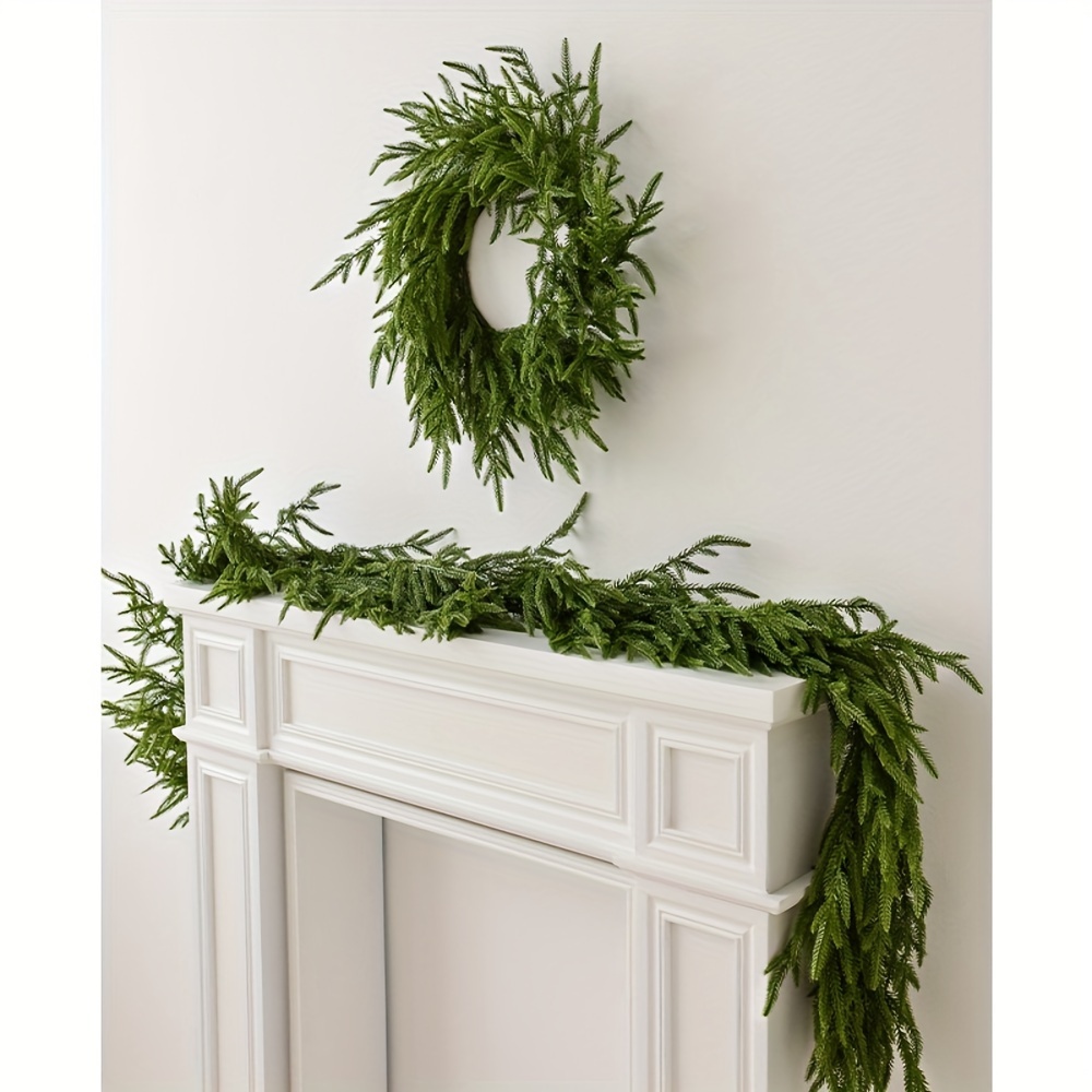 

180cm Christmas , Pe Vine, Seasonal Decor For And Doorway, No Or , And Materials