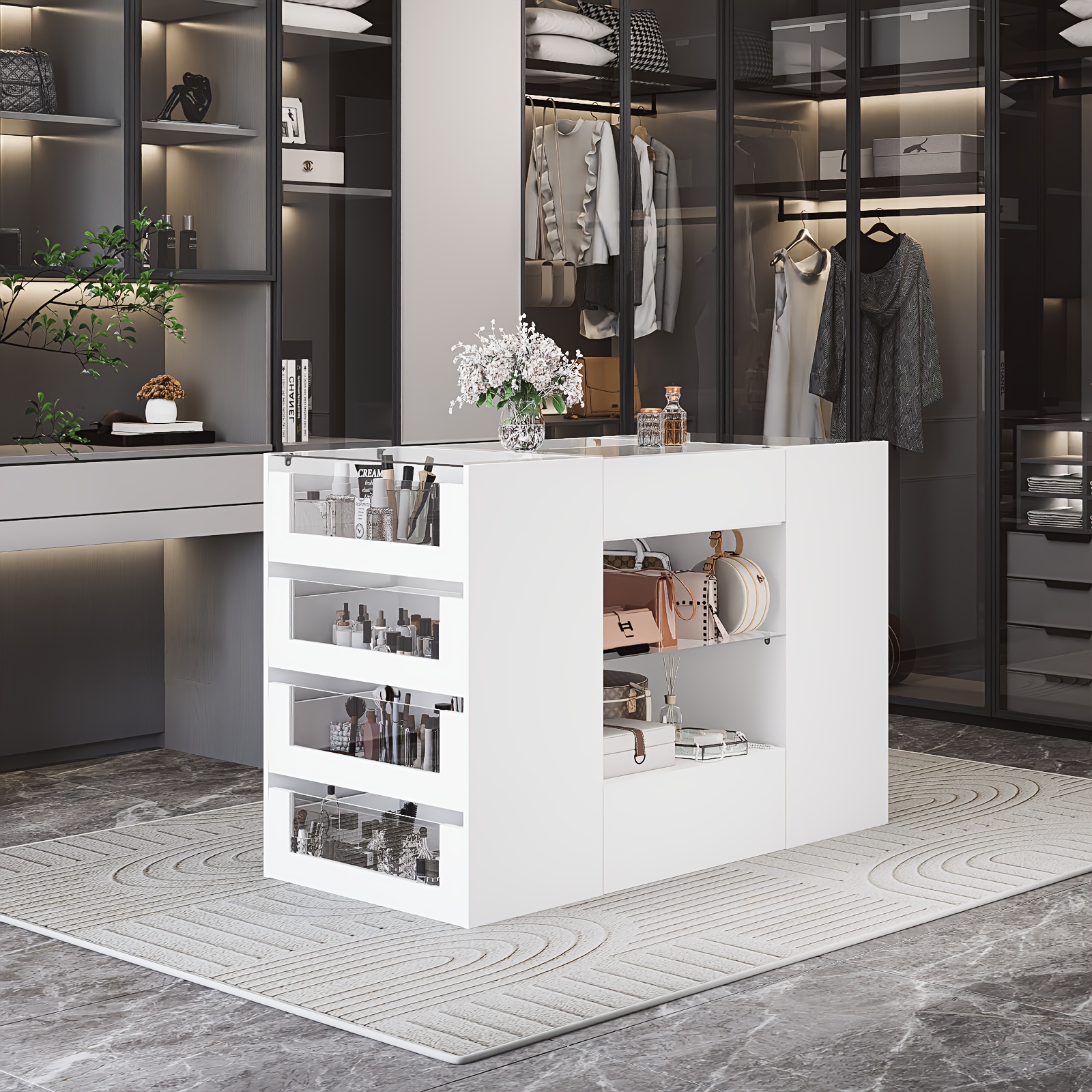 Room Ideas Dressing Room Island With Seating 24+ Thousand Luxury