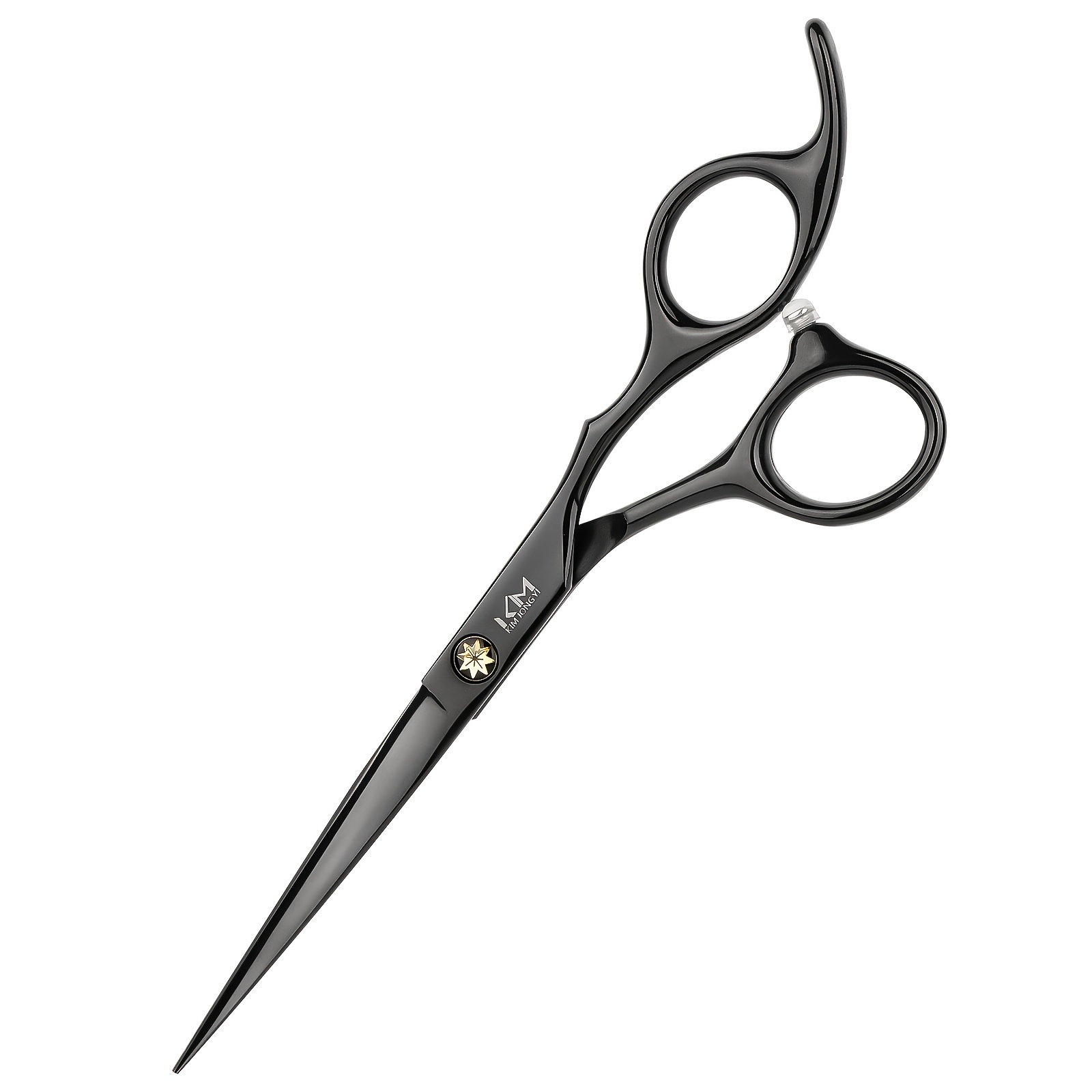 TEMU Tondeuse à cheveux haut de gamme à feuille d'érable pointue de 7 pouces avec de poignée ergonomique pour coiffeurs et outils de coupe de cheveux