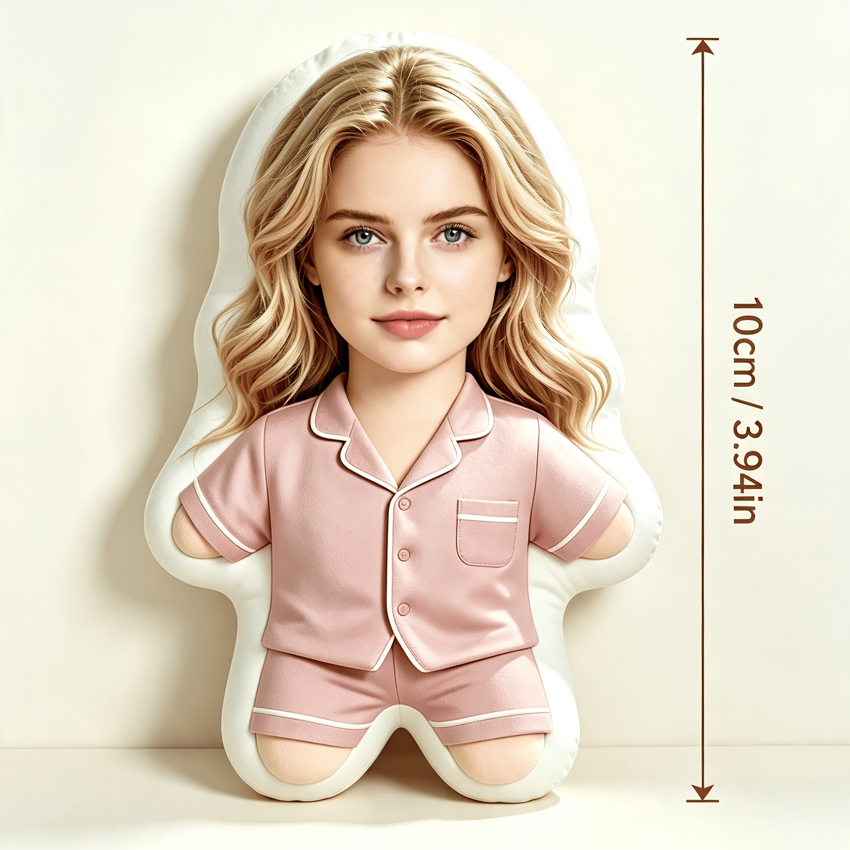 TEMU Cuscino Personalizzato con Foto del , Cuscino Stampato su Entrambi i Lati, Universale per , Letto e Auto, Cuscino a Forma di Corpo per Coppie e