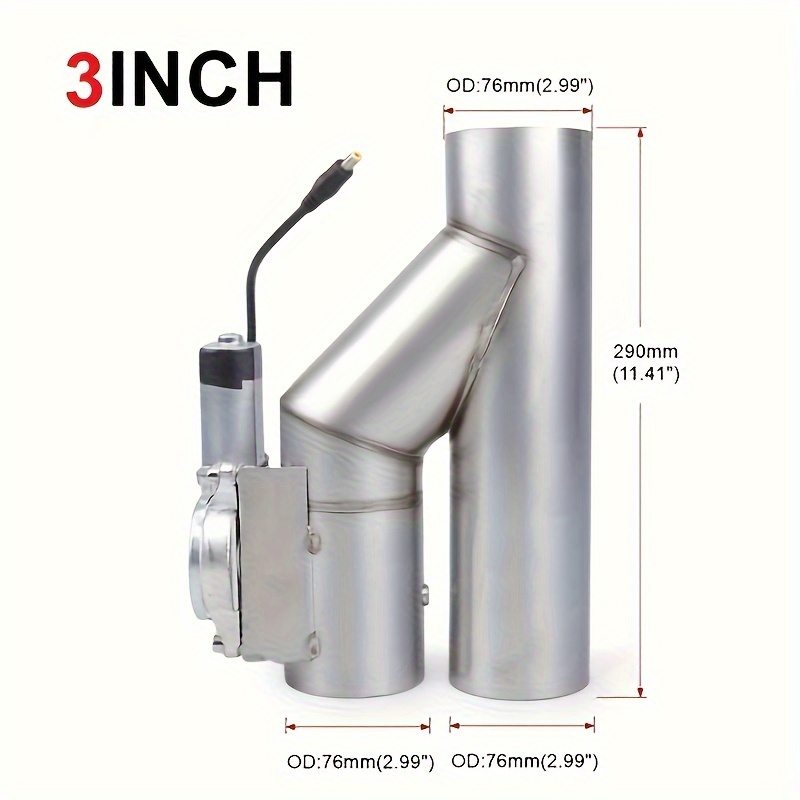 Stainless Steel 2.5 Inch Exhaust Y Pipe - Car Exhausts & Exhaust Parts