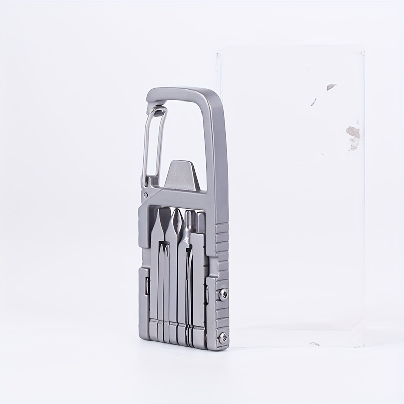 13-in-1 Multifunctional Stainless Steel Tool Set with Phone Holder and Folding Bottle Opener for Outdoor Use