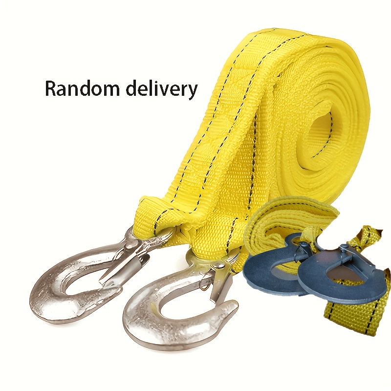 1pc Heavy-duty Traction Rope, Durable Nylon Strap With Break Strength And Storage Bag - Ideal For Emergency Vehicle, Off-road Use