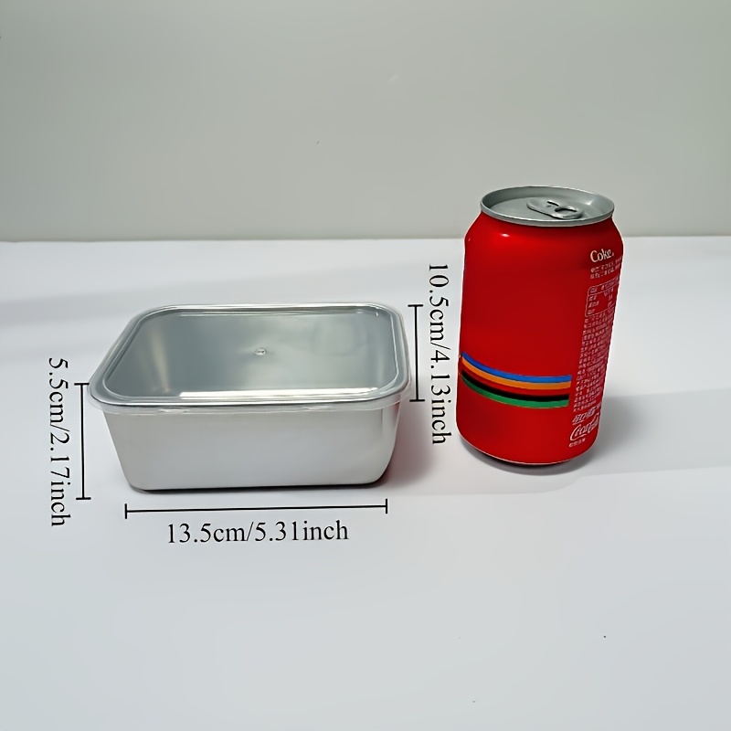 4 stainless   keeping boxes refrigerator food storage containers pickle meal preparation containers practical for home and outdoor picnics details 2