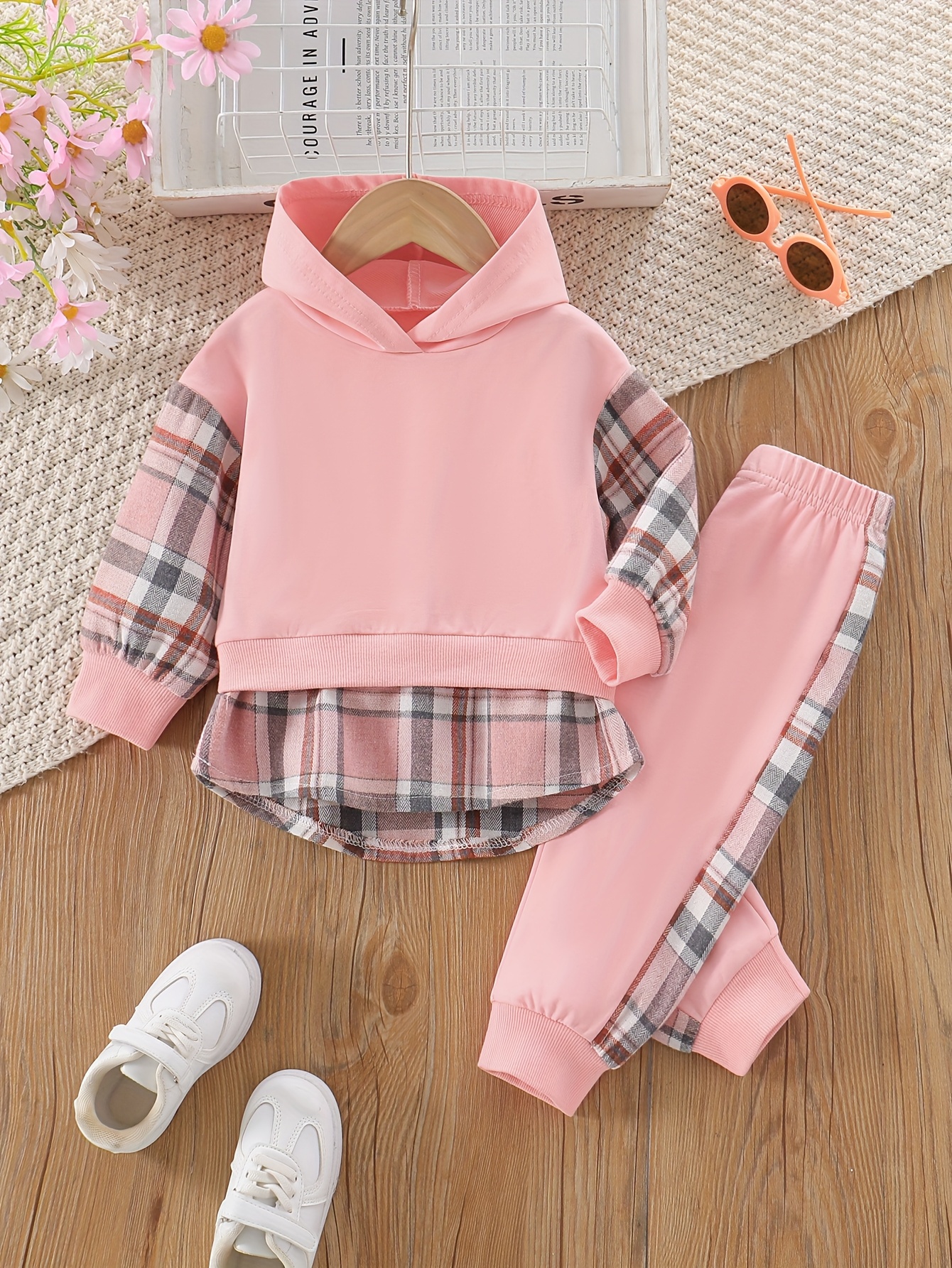 toddler sweatsuit sold on Temu United States - Main Image