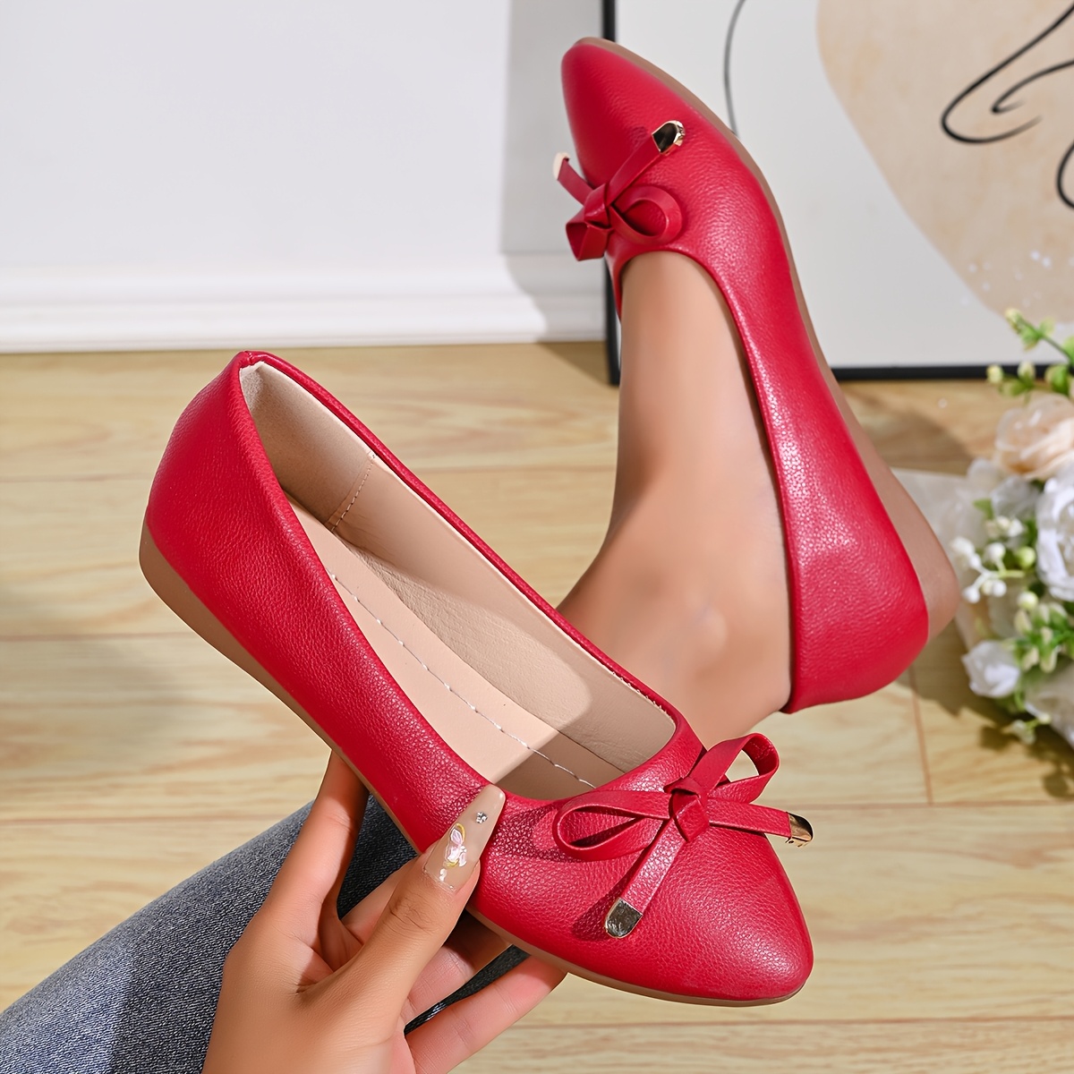 ladies red dress shoes Ortho+rest Women's Bunion Mary Jane Stylish Support for Bunion Relie-Alexa / 8 and design Women's Plus Size * Round