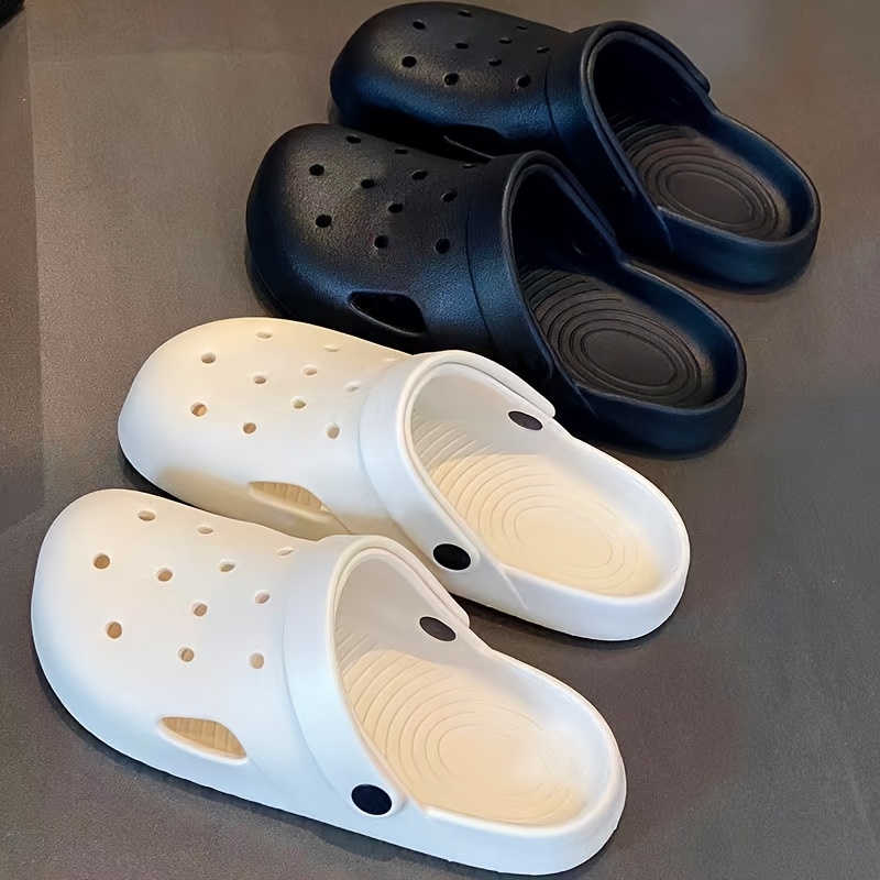 Sandales Souples Unisex – Sabots De Plage à Enfiler – Légères Et Confortables – Taille UK 5-14