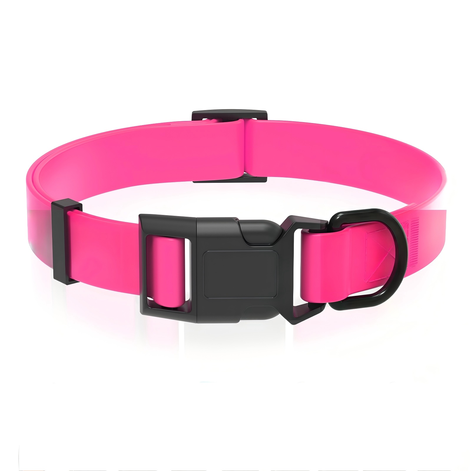 TEMU Dog Collar, Pvc Material, Easy To Clean, Soft And Comfortable, Adjustable, Universal For Large And Small Dogs