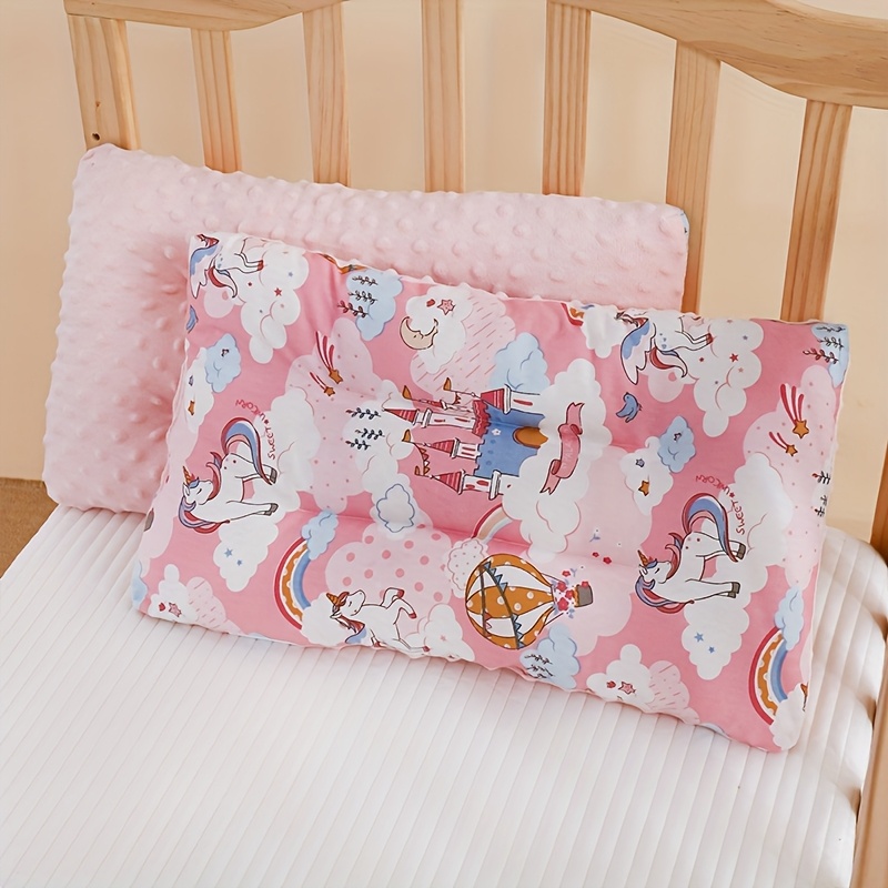 Pillow, 2 Sizes With Cartoon Patterns, Polyester Fiber Material Bean Bag Fabric, Soft And Skin-friendly 2