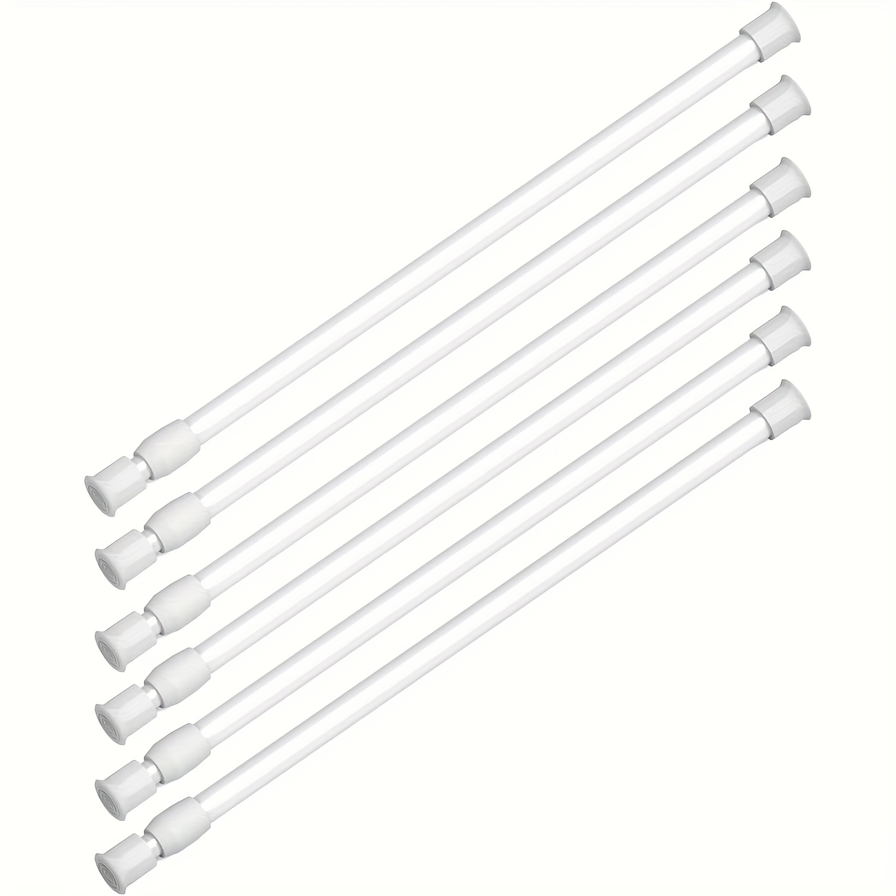 TEMU 6pcs Rv Cabinet Safety Fence, Rv Adjustable Telescopic Pole, Rv Kitchen, Wardrobe And Travel Storage Strips, Rv Accessories
