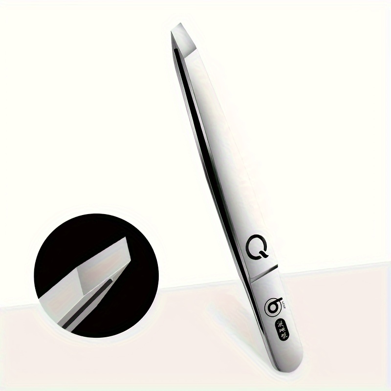 

Precision Stainless Steel Tweezers Set For Eyebrows & Facial Hair - Fragrance-free, Ideal For Men & Women