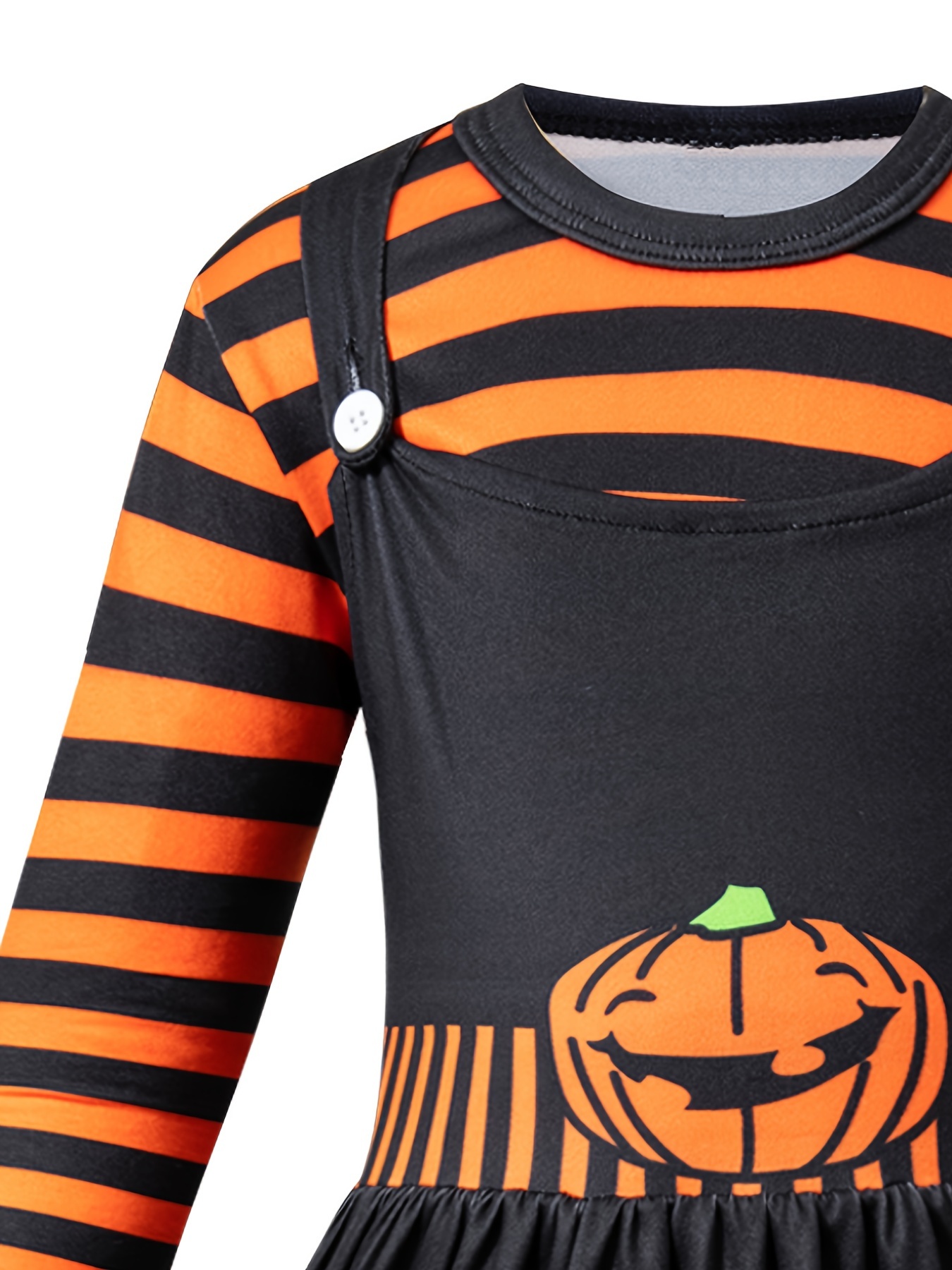 pumpkin t shirt dress Womens Halloween Pumpkin T Shirt Dress Letter Print Striped Raglan Long Sleeve Mini Dress