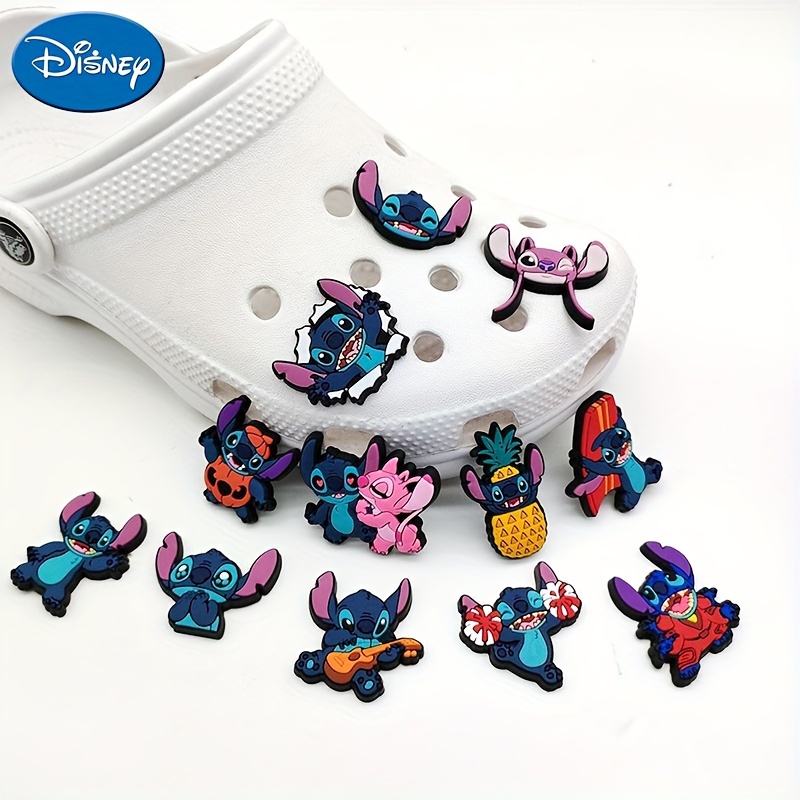 40Pcs Lilo & Stitch Croc Charms For Sandals Decorations For Girls Women  Teens