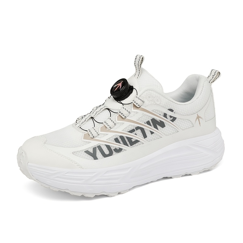 TEMU [sneakers] Running Shoes With Thick Soles That Provide Cushioning, Slip Resistance, Durability, , And , Designed For Outdoor Activities For Men