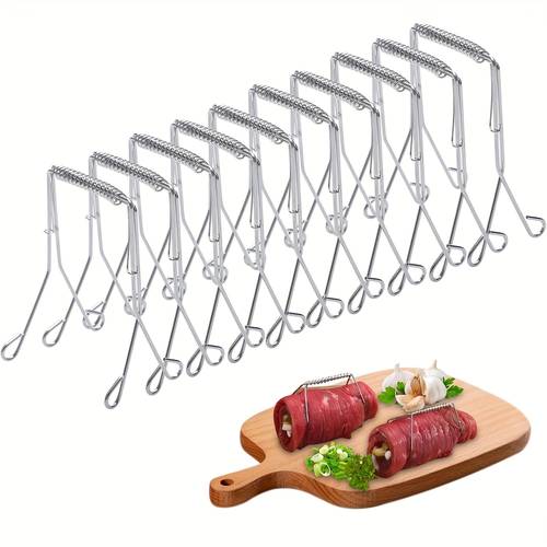 304 stainless steel clips reusable clips cooking baking frying accessories tool gadget sets