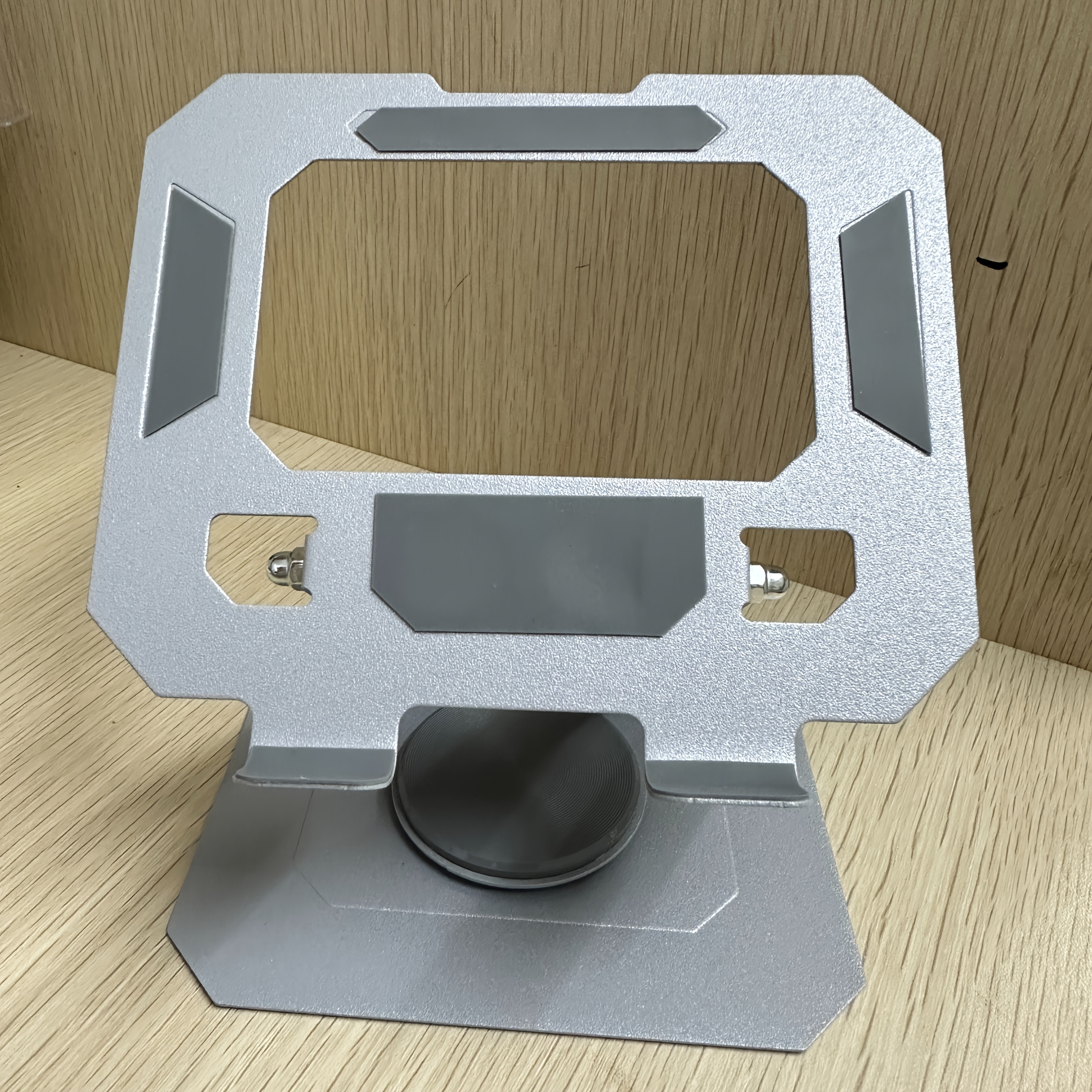E-shop 360° Drehbarer Laptop Ständer, Vollständig Metall, Faltbar Teleskop, Metall Wärmeableitung, Desktop Erhöhung , Universeller Tablet Ipad Computer