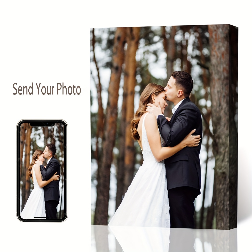 

Custom Canvas Prints With Your Photos Canvas Prints Custom Picture Canvas Customized Photo Personalized Canvas Pictures For Wall Decor Gifts For Couple Mom, Friend