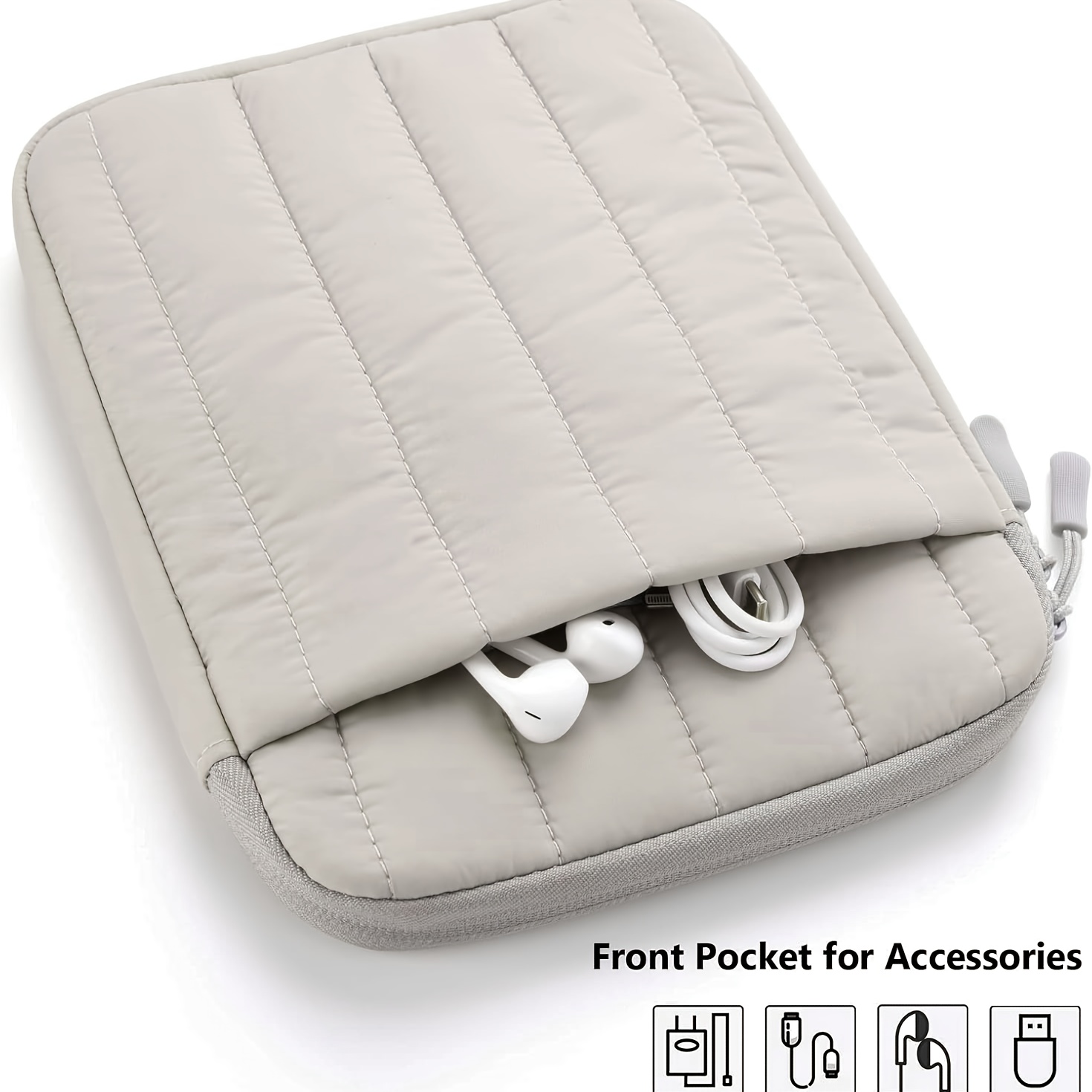 Puffy Sleeve Pouch For 6.8-7 Inch /ereader/ebook