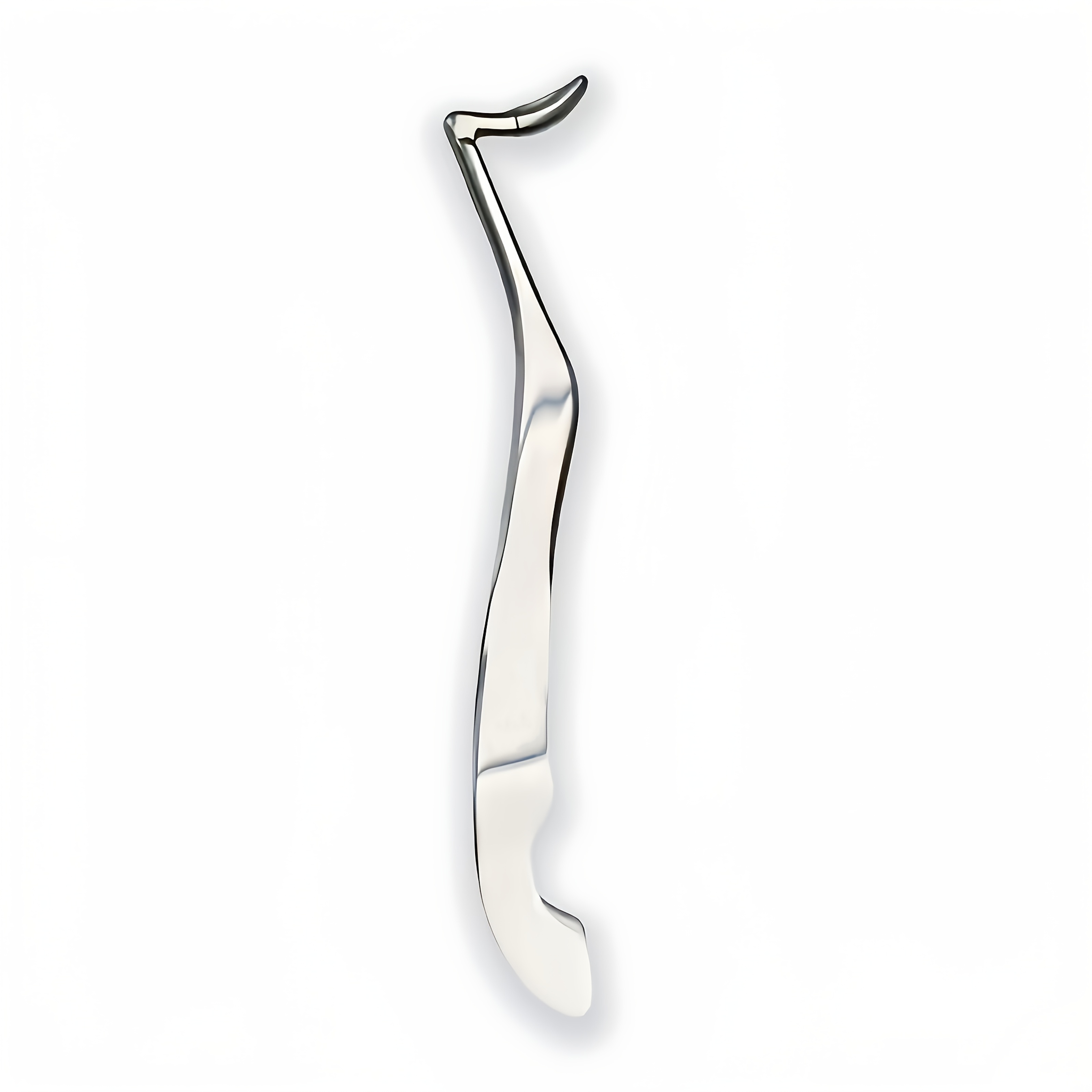 TEMU 1pc Stainless Steel Seahorse-shaped Tweezers, Beginner-friendly Eyelash Extension Auxiliary Tool, High-precision Tweezers, Portable