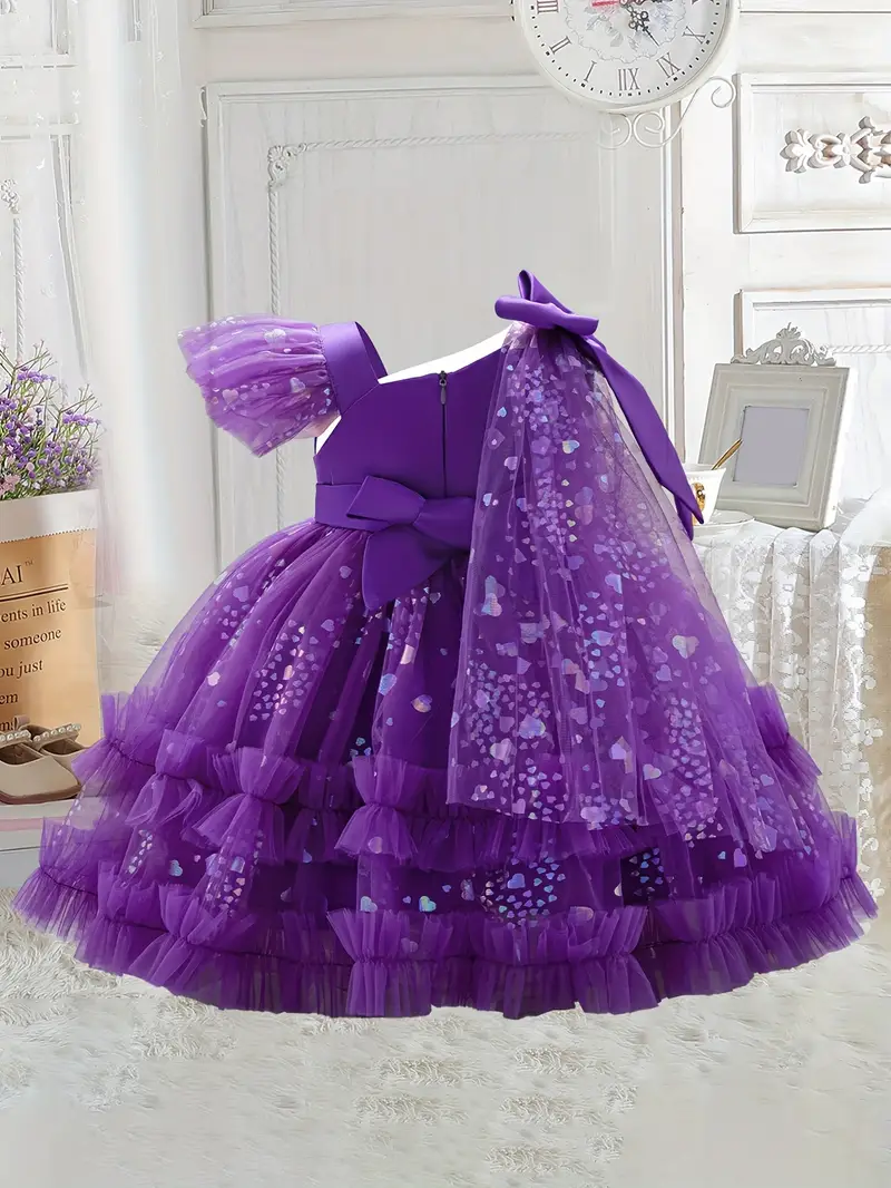 party dress baby girl Baby Girl Black Shimmery Princess Party Dress