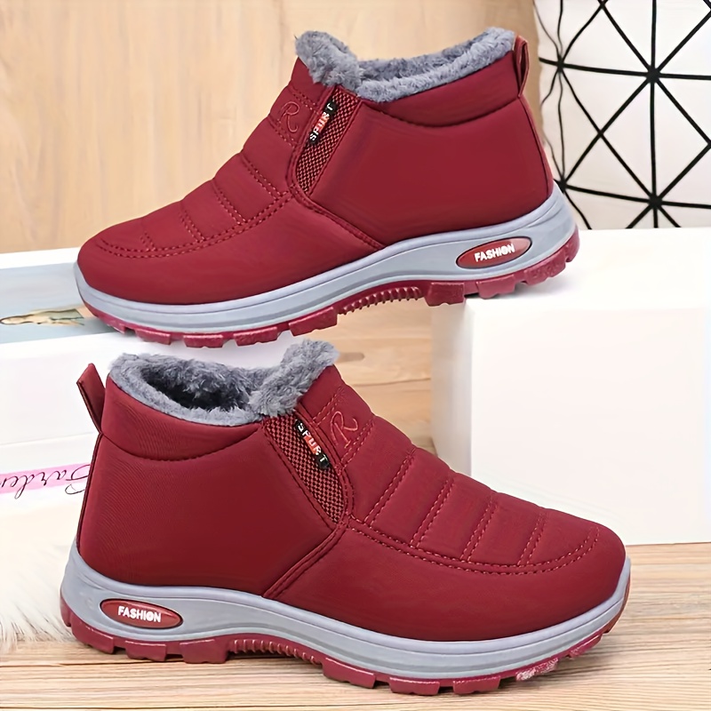 

Women's Snow Boots With Velvet For