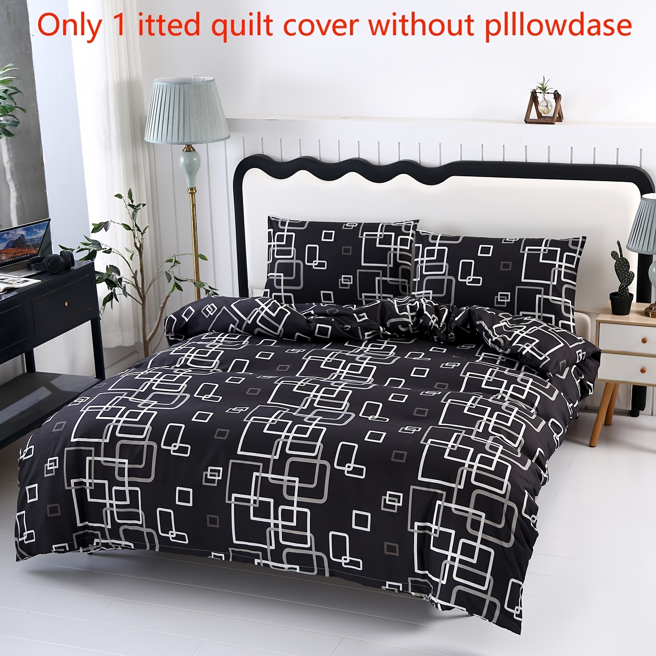 1pc 1pc Retro Plaid Duvet Cover High-end Sanding Skin-friendly/comfortable/geometric/floral Suitable For Home/hotel/dormitory/bedroom Supplies No Filling