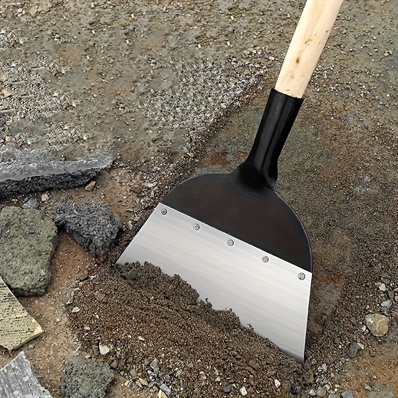 TEMU Shovel Knife, Cleaning Knife, Grass Shovel, Snow Shovel, Shovel, No Wood Handle, Garden Weeding, Moss, Flat Shovel, Ice Shovel, Planting, Farm