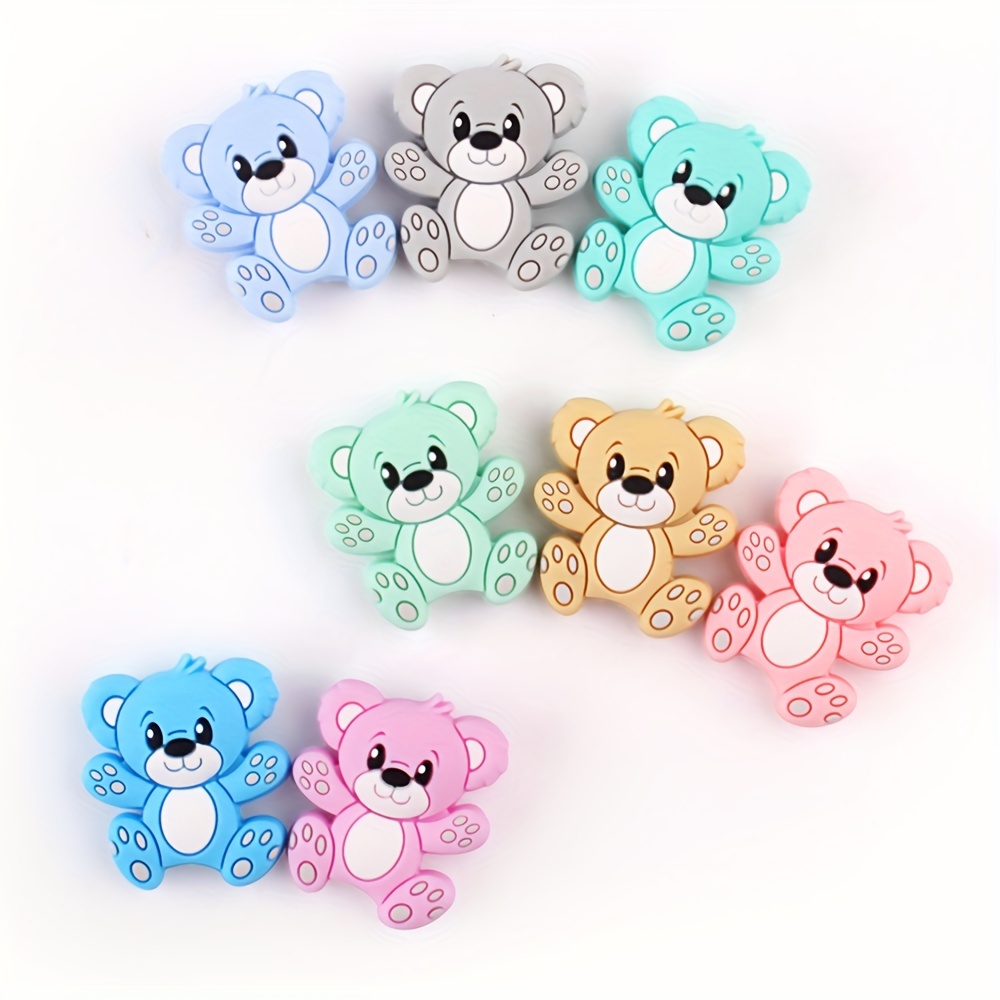 

8pcs Bear Set - , & Bpa Making, Bracelets, Necklaces &