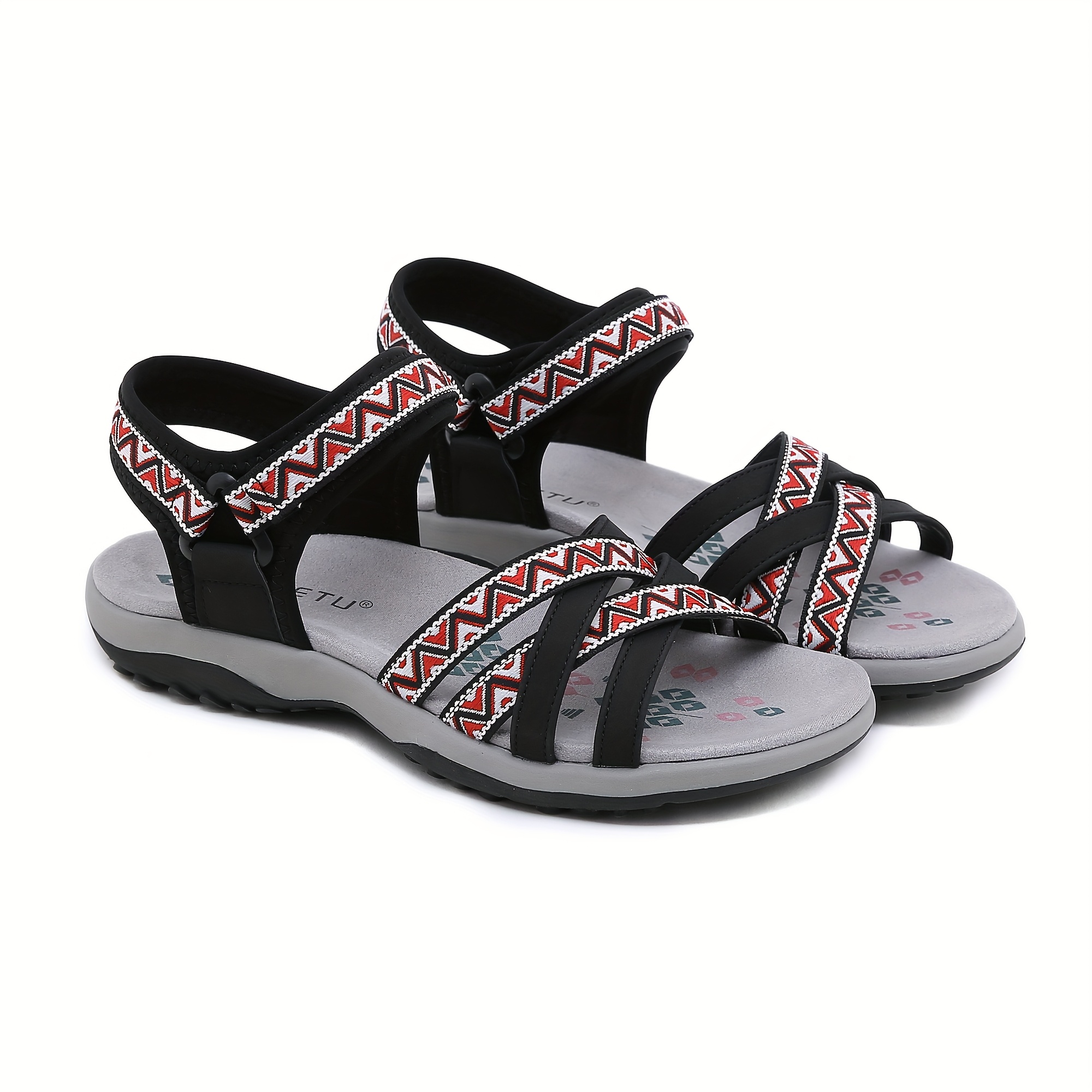 Women's Sandals For Summer, Outdoor Sports Sandals For Women, Non-slip Hiking Shoes For Beach Travel Trekking, Women Shoes