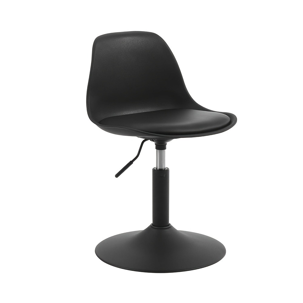 [compact Size] Office Chair, Work Stool, Dining Chair, Make-up Stool, Pu Stool, Height Adjustable From 39.5 To 50.5 Cm