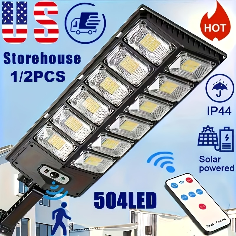 1 2pcs outdoor solar light led solar induction light with remote control suitable for outdoor terrace courtyard and   used from dusk to dawn ip65 waterproof ip44 waterproof solar security wall light exterior wall light