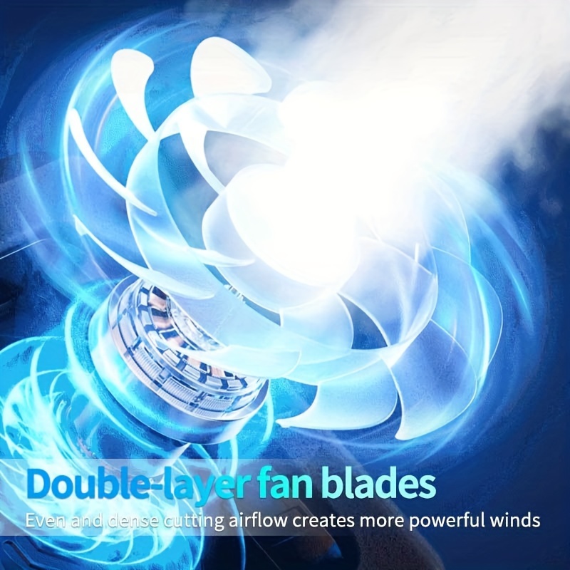  gaming laptop cooling pad with dual powerful fans adjustable sealed foam design for fast cooling of 14 21 laptops details 3