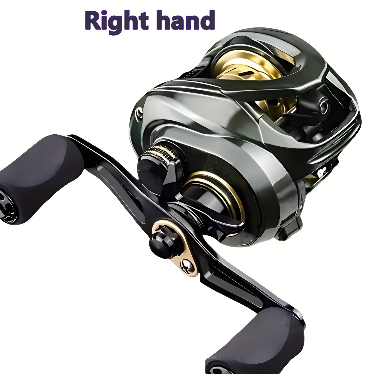 TEMU Reel Fishing Wheel Tools, Ergonomic Fishing Reel, Smooth Performance And Durable Fishing Equipment