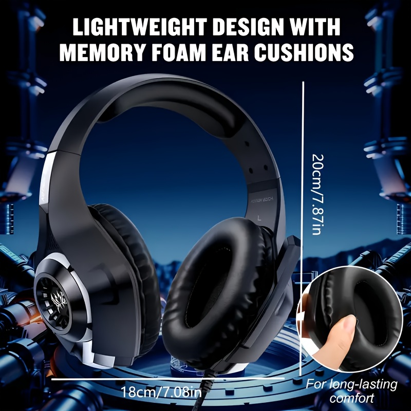 GS410 Gaming Headset voor PC, PS4, PS5