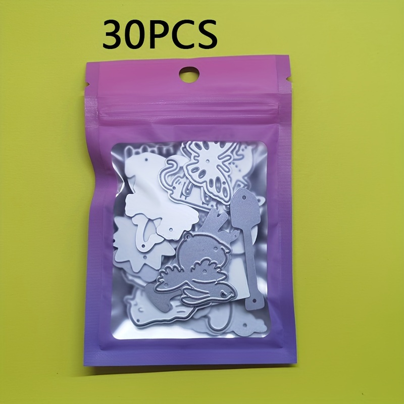 Image of Bag /40/50pcs And 9pcs/set Lace Card Metal Template Mold Cutting Mold Decoration Scissor Book Die Cutting Photo Album Paper Craft Embossed Card Crafts