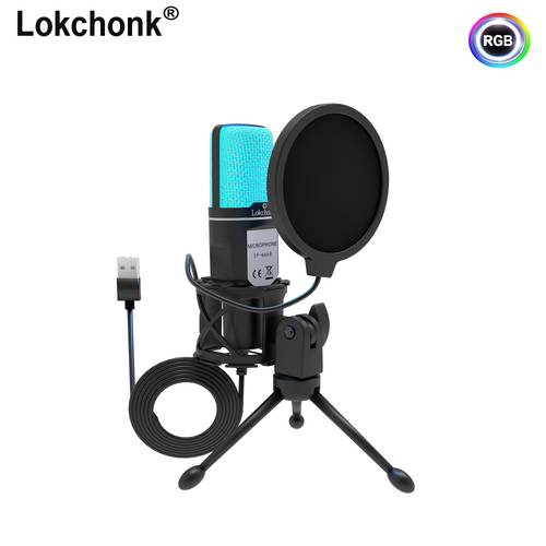 with tripod filter for podcast streaming gaming sf 666r