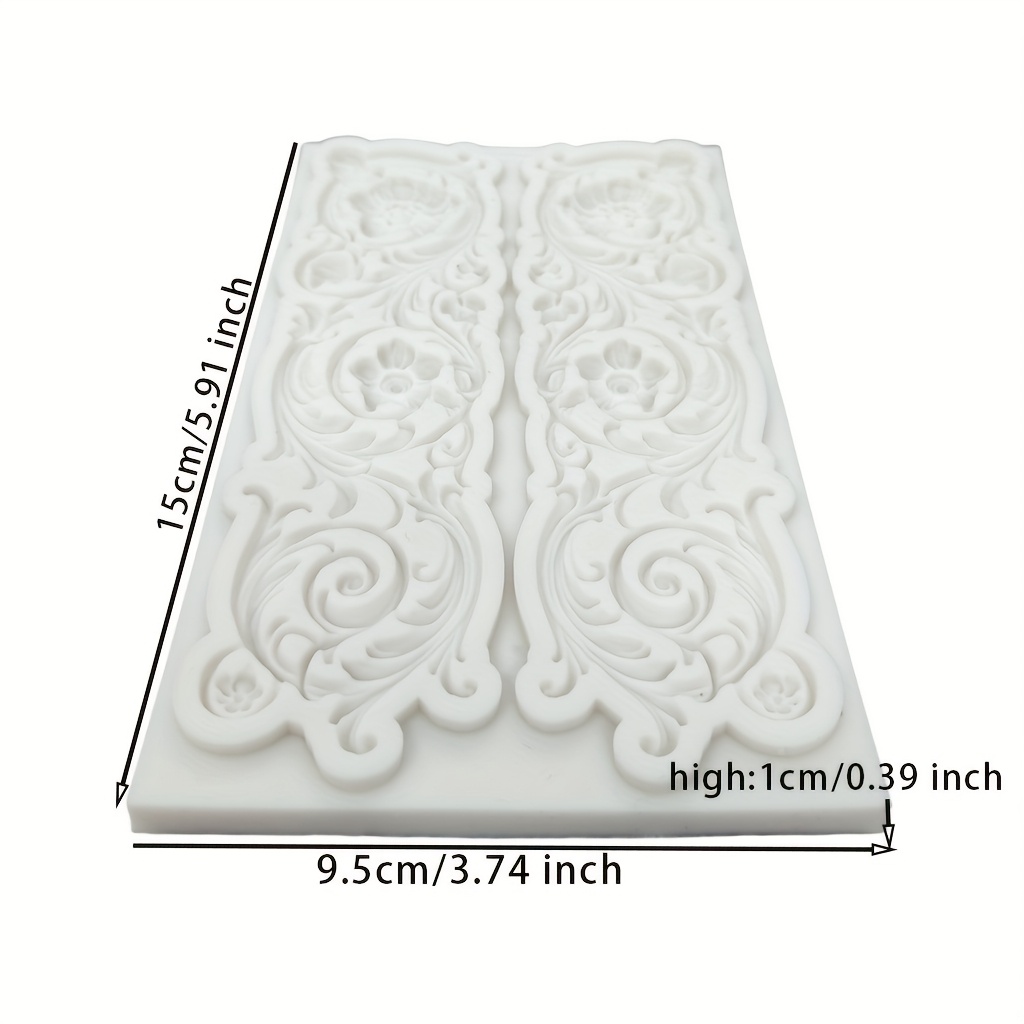 Image of Silicone Mold For Resin, Wreath Design Mold, Suitable For Jewelry, Molds For Decorative Purposes, Crafting Tools For Christmas And Thanksgiving