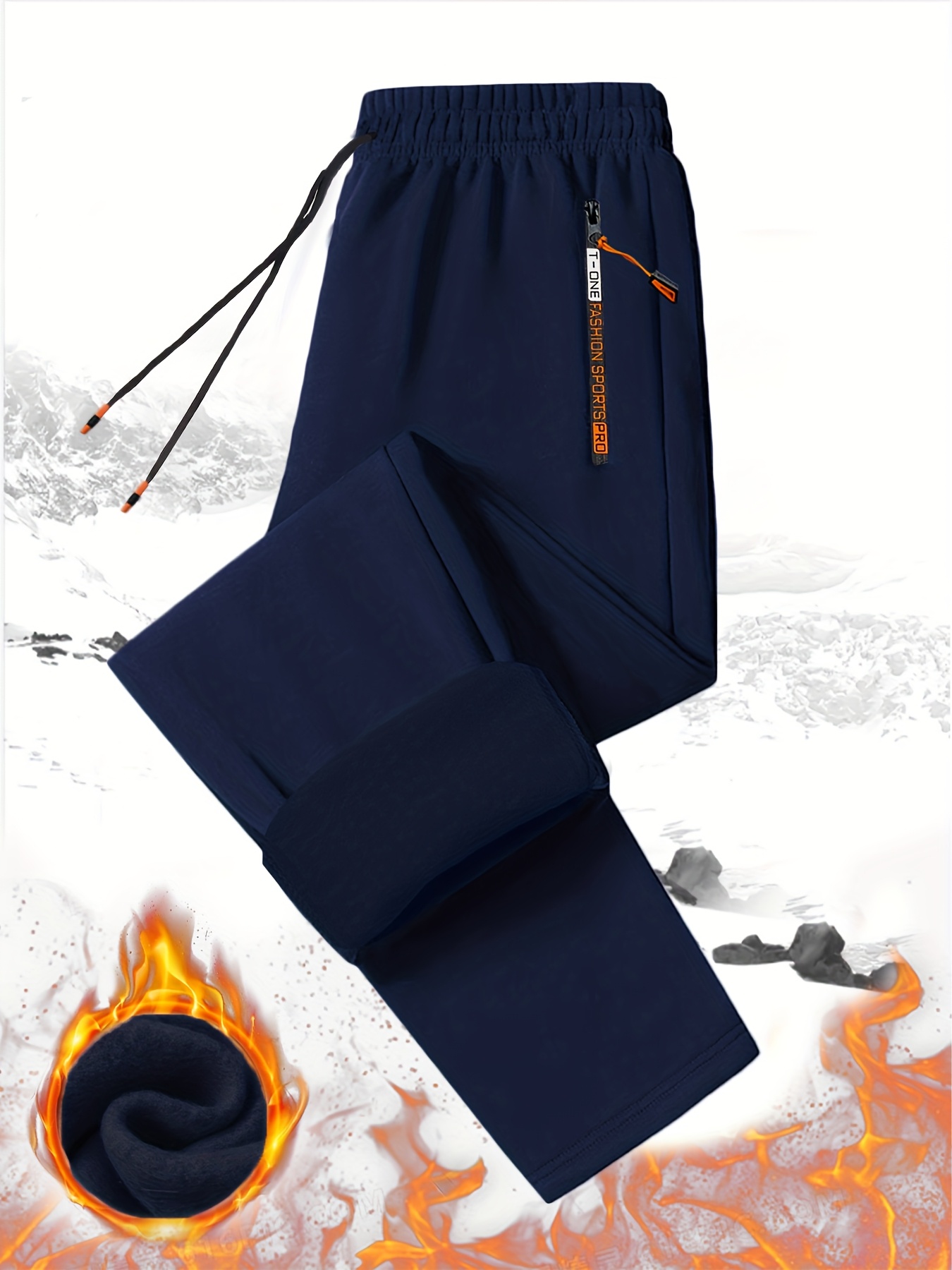 3pcs Men'S Winter Warm Fleece Sweatpants with Zipper Pockets - Casual Track Pants, Drawstring Waist, Solid Color, Regular Fit for Running, Workout, Gym & Outdoor Activities, Workout Pants, Gym Apparel, Sleek Design, Comfortable Fit, Men Fleece Lined Trouser, Men Fleece Trouser, Trouser For Men, Track Pant Men, Men Sport Pants, Men Jogging Pants, Men Pant, Sweatpant Men, Men Trouser, Jogger Pant For Men, Men Tracksuit Pants, Men Pants, Men Sports Pants, Men Warm Pants, Men Dress Pants