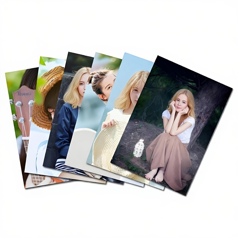 TEMU [custom] 15pcs, 3/4/5/6/7-inch Photo Prints, 2d Picture Printing, Supports Uploading Mobile Photos And Customization, Suitable For Family Album