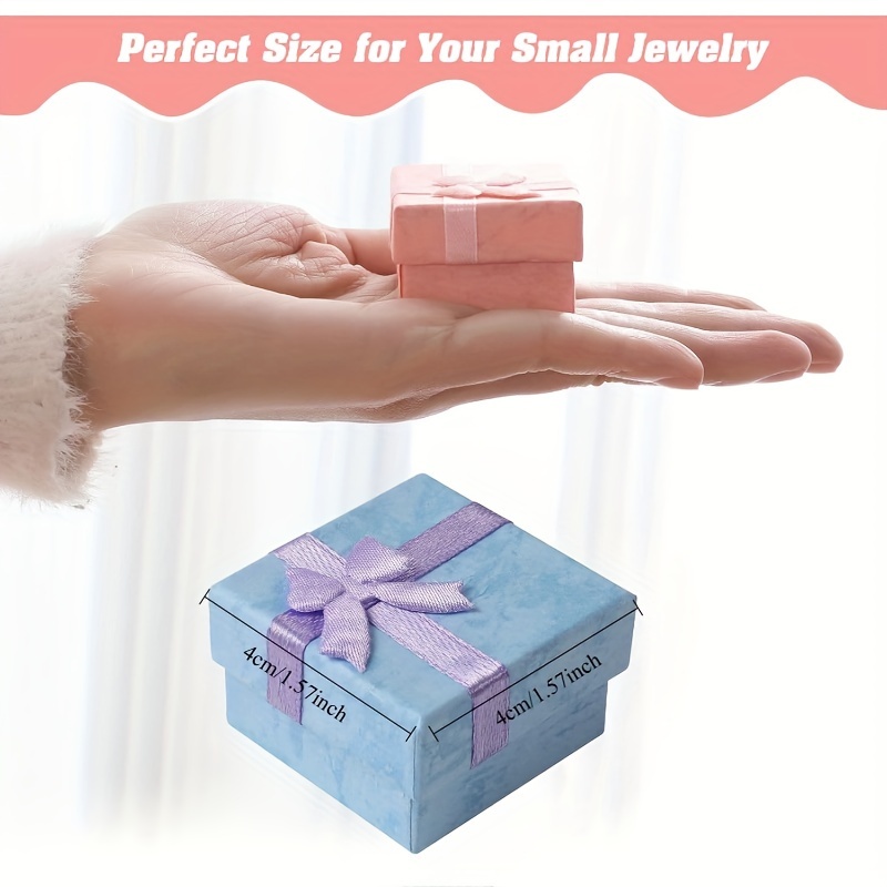 Assorted Color Small Hard Gift Box Set