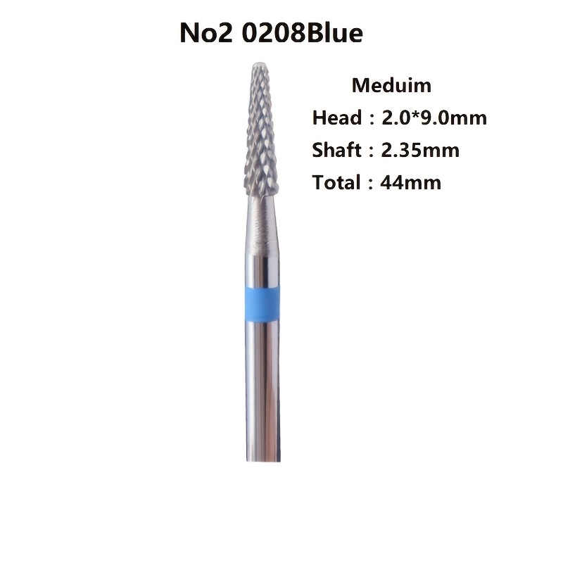 Image of Nail Drill Bits, Pedicure Carbide Milling Cutter For Nail Files, Manicure Cutter, Nail Art Tool