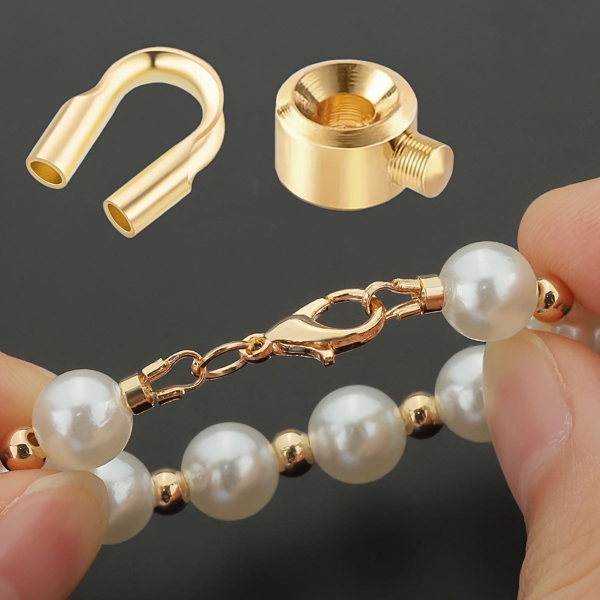 30pcs Connecting Ring Set for Beading Projects