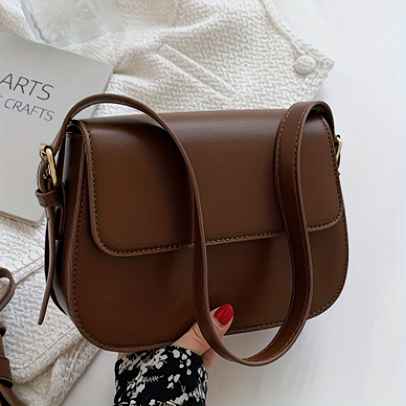 

Vintage Women's Shoulder Bag, Small Square Bag, Handbag