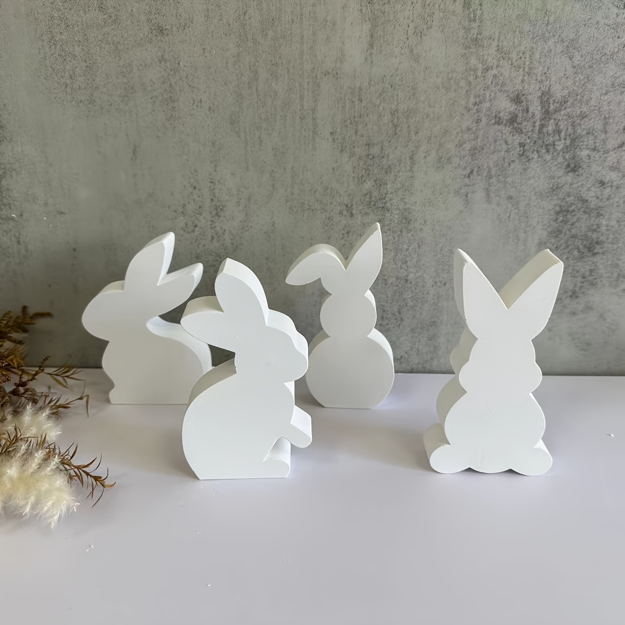 

1pc Easter Bunny Silicone Mold, Easter Rabbit Aromatherapy Candle Making Silicone Mold For Diy Easter Crafts Decoration