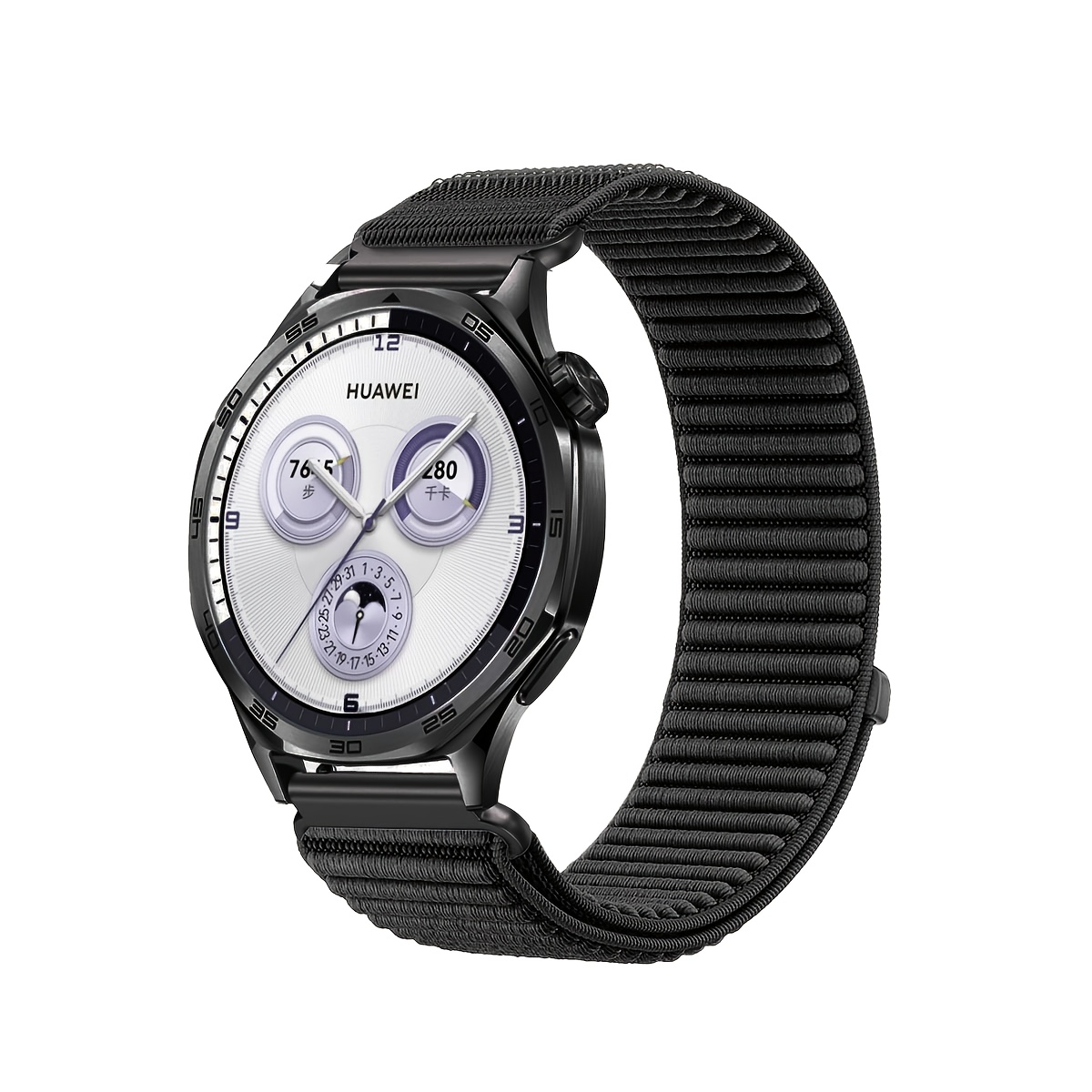 E-shop 18mm 20mm 22mm Schnellverschluss Nylon Armband Kompatibel mit für Samsung für Galaxy Watch 3 45mm/Für Galaxy Watch 46mm//Classic/Für Garmin 3/