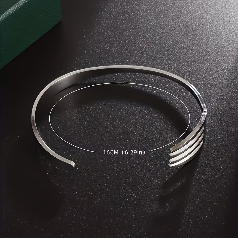 Universal Fork-Shaped Open Bracelet, Unisex Accessory