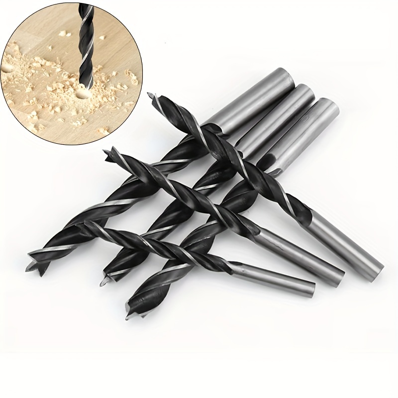 Neu Extra langer Bohrer bits Für Aluminium Metall Holz Silber 200 mm
