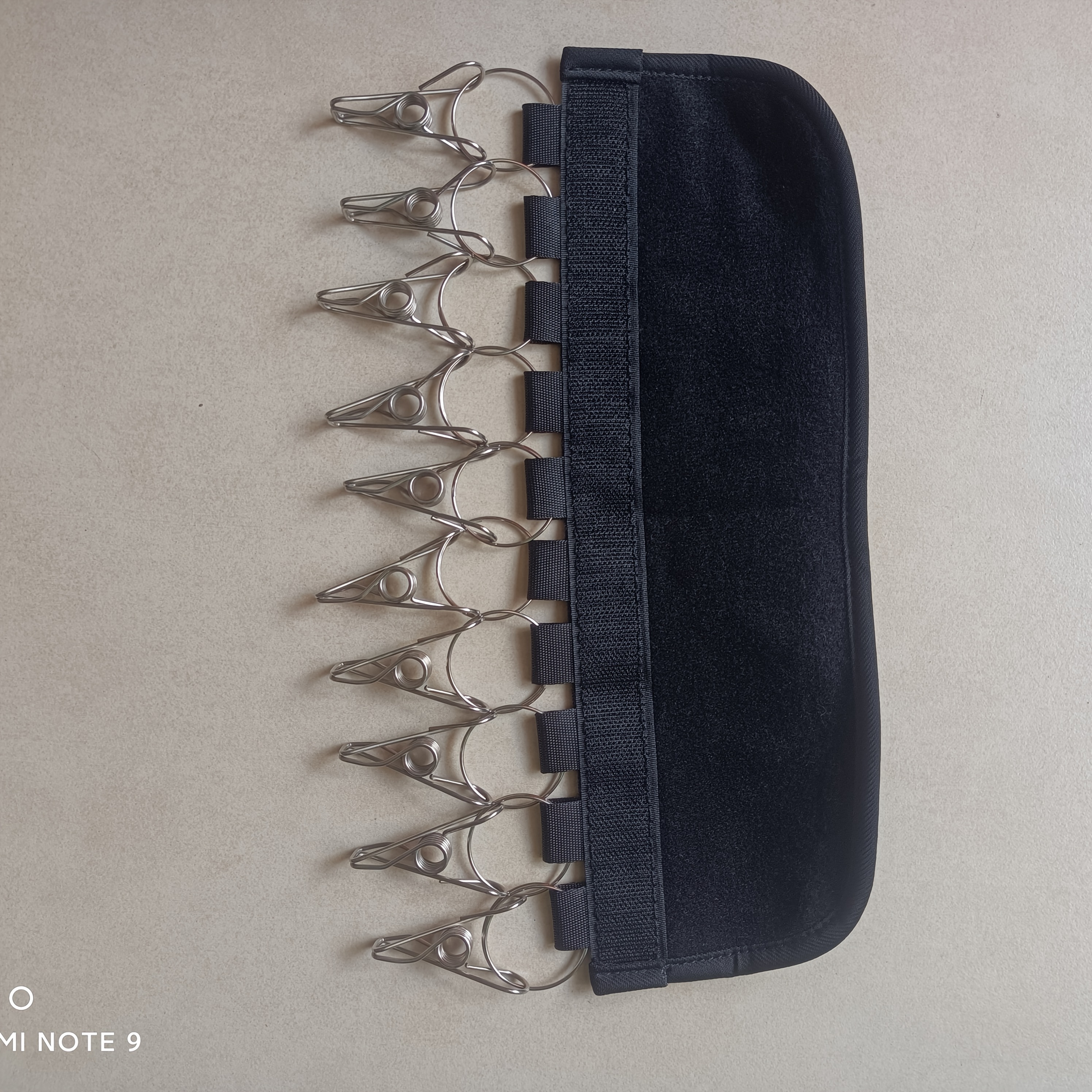 TEMU 1 Pack Of Foldable Sock Clips, Suitable For Travel And Home Use, For And Drying Of Hats And Socks. Includes 10 Pre-assembled Stainless Steel