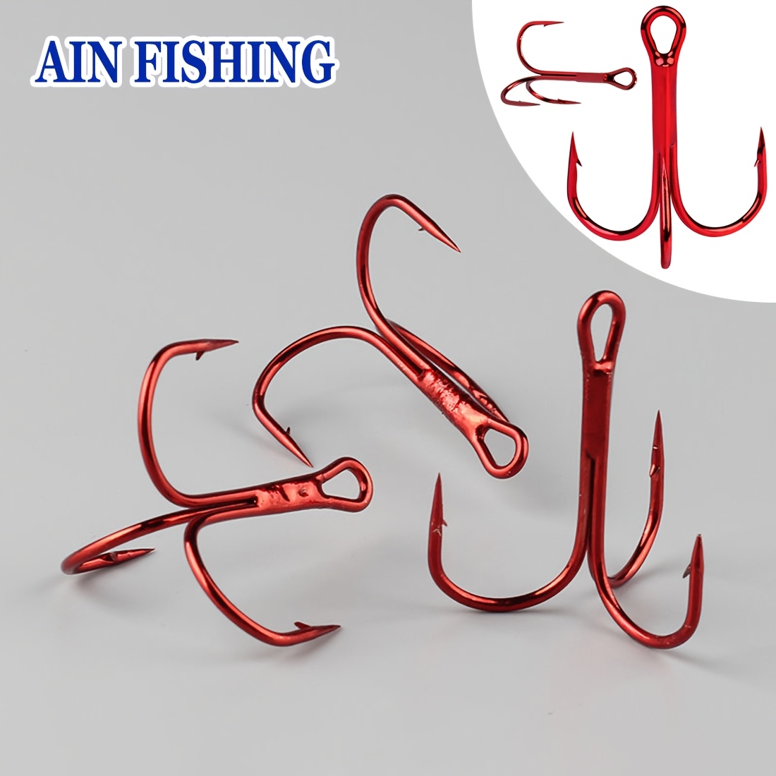 Hameçons de pêche aiguisés, lot de 10 pièces, 2 #4 #6 #8 #10